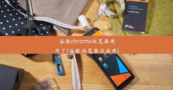 谷歌chrome浏览器用不了(谷歌浏览器没法用)