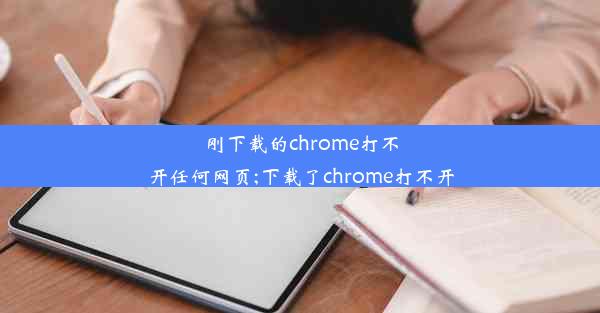 刚下载的chrome打不开任何网页;下载了chrome打不开