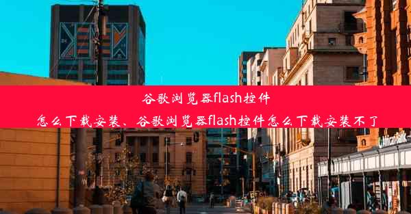 谷歌浏览器flash控件怎么下载安装、谷歌浏览器flash控件怎么下载安装不了