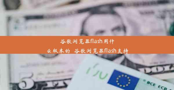 谷歌浏览器flash用什么版本的_谷歌浏览器flash支持