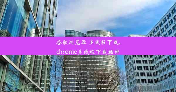 谷歌浏览器 多线程下载,chrome多线程下载插件