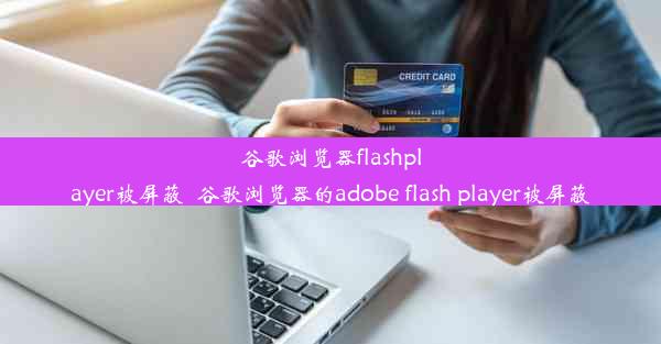 谷歌浏览器flashplayer被屏蔽_谷歌浏览器的adobe flash player被屏蔽