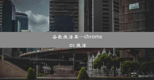 谷歌激活器—chrome os 激活