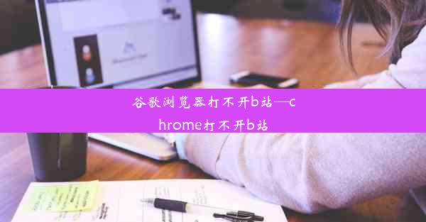 谷歌浏览器打不开b站—chrome打不开b站