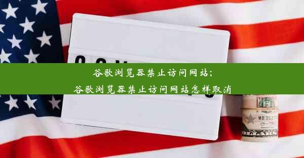 谷歌浏览器禁止访问网站;谷歌浏览器禁止访问网站怎样取消