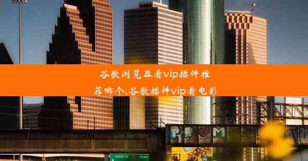 谷歌浏览器看vip插件推荐哪个,谷歌插件vip看电影