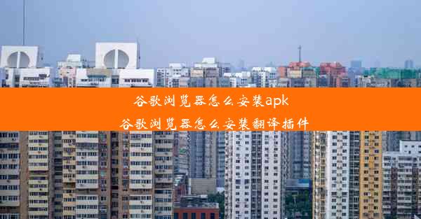 谷歌浏览器怎么安装apk_谷歌浏览器怎么安装翻译插件