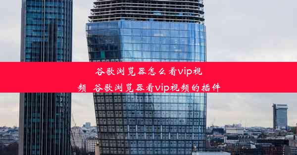 谷歌浏览器怎么看vip视频_谷歌浏览器看vip视频的插件