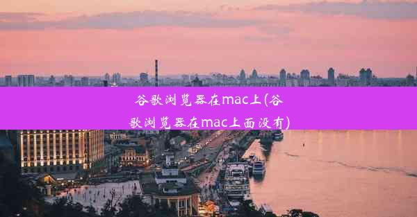 谷歌浏览器在mac上(谷歌浏览器在mac上面没有)