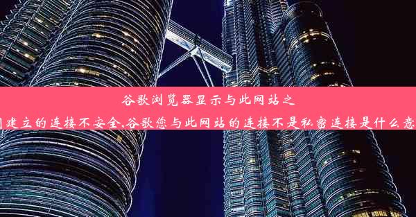 谷歌浏览器显示与此网站之间建立的连接不安全,谷歌您与此网站的连接不是私密连接是什么意思