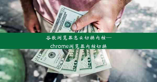 谷歌浏览器怎么切换内核—chrome浏览器内核切换