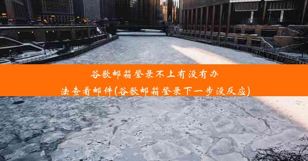 谷歌邮箱登录不上有没有办法查看邮件(谷歌邮箱登录下一步没反应)