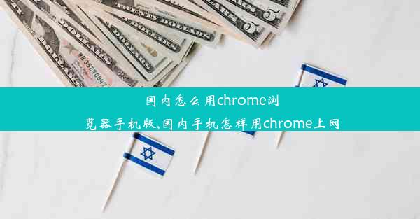 国内怎么用chrome浏览器手机版,国内手机怎样用chrome上网