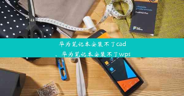 华为笔记本安装不了cad、华为笔记本安装不了wps