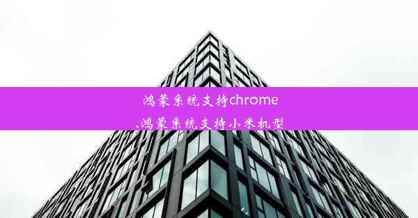 鸿蒙系统支持chrome,鸿蒙系统支持小米机型