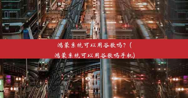 鸿蒙系统可以用谷歌吗？(鸿蒙系统可以用谷歌吗手机)