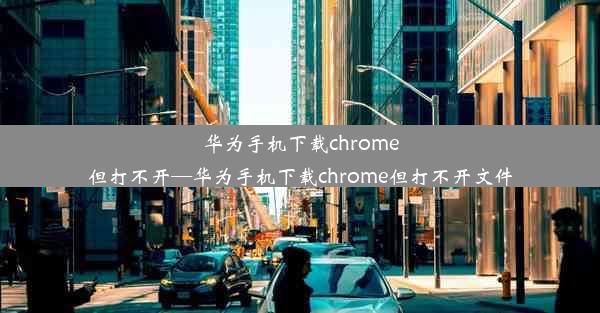 华为手机下载chrome但打不开—华为手机下载chrome但打不开文件