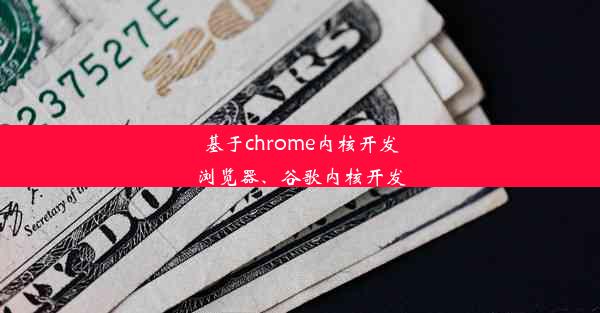 基于chrome内核开发浏览器、谷歌内核开发