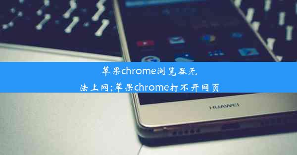 苹果chrome浏览器无法上网;苹果chrome打不开网页