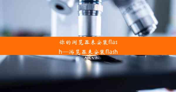 你的浏览器未安装flash—游览器未安装flash