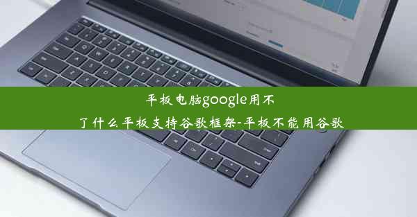 平板电脑google用不了什么平板支持谷歌框架-平板不能用谷歌