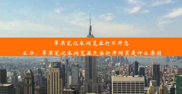 苹果笔记本浏览器打不开怎么办、苹果笔记本浏览器无法打开网页是什么原因