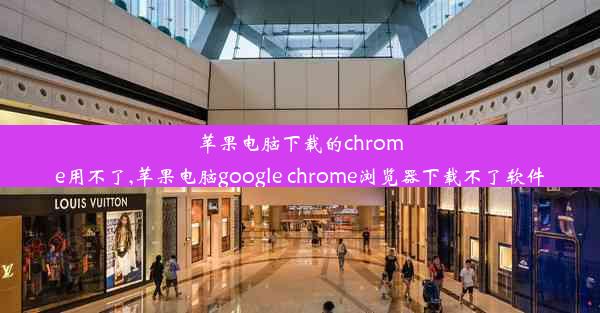 苹果电脑下载的chrome用不了,苹果电脑google chrome浏览器下载不了软件