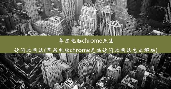 苹果电脑chrome无法访问此网站(苹果电脑chrome无法访问此网站怎么解决)