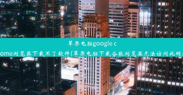 苹果电脑google chrome浏览器下载不了软件(苹果电脑下载谷歌浏览器无法访问此网站)