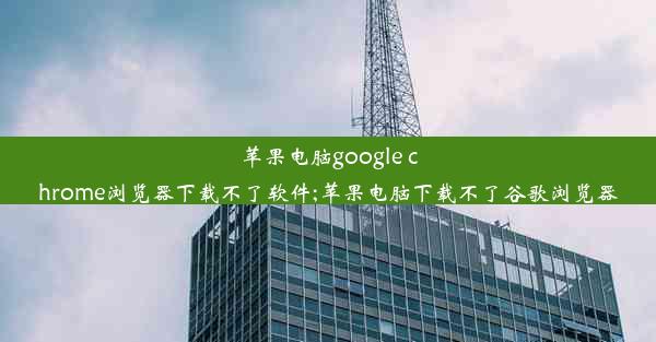 苹果电脑google chrome浏览器下载不了软件;苹果电脑下载不了谷歌浏览器