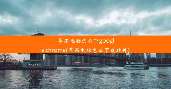 苹果电脑怎么下google chrome(苹果电脑怎么下载软件)