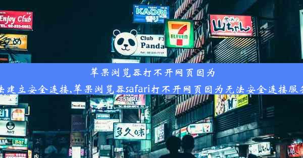 苹果浏览器打不开网页因为无法建立安全连接,苹果浏览器safari打不开网页因为无法安全连接服务器