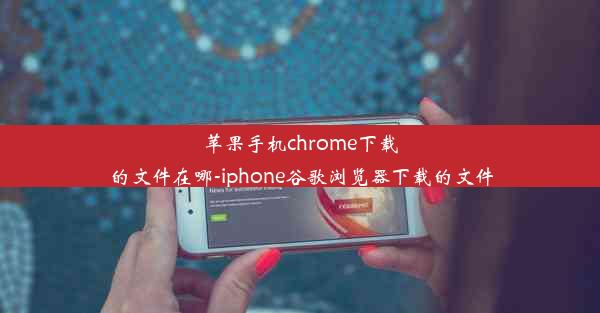 苹果手机chrome下载的文件在哪-iphone谷歌浏览器下载的文件