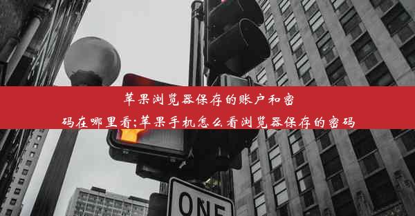 苹果浏览器保存的账户和密码在哪里看;苹果手机怎么看浏览器保存的密码