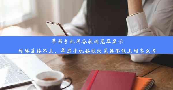 苹果手机用谷歌浏览器显示网络连接不上、苹果手机谷歌浏览器不能上网怎么办