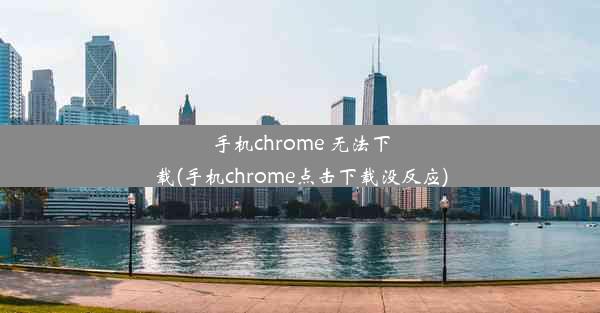 手机chrome 无法下载(手机chrome点击下载没反应)