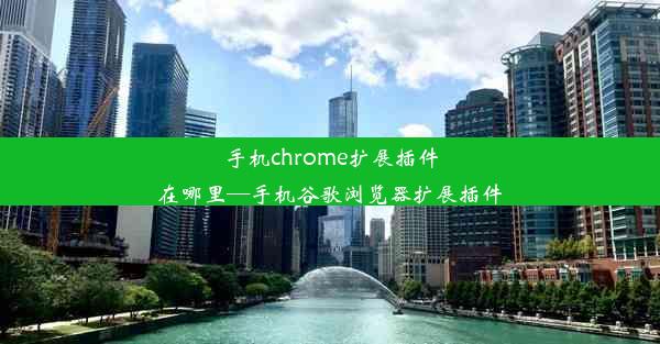 手机chrome扩展插件在哪里—手机谷歌浏览器扩展插件