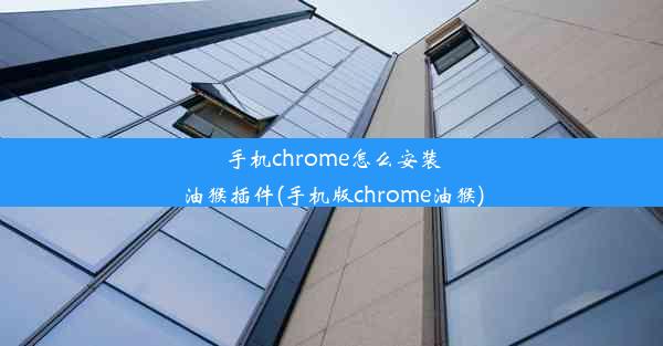 手机chrome怎么安装油猴插件(手机版chrome油猴)