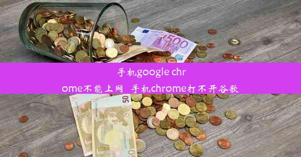 手机google chrome不能上网_手机chrome打不开谷歌