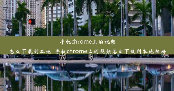 手机chrome上的视频怎么下载到本地_手机chrome上的视频怎么下载到本地相册