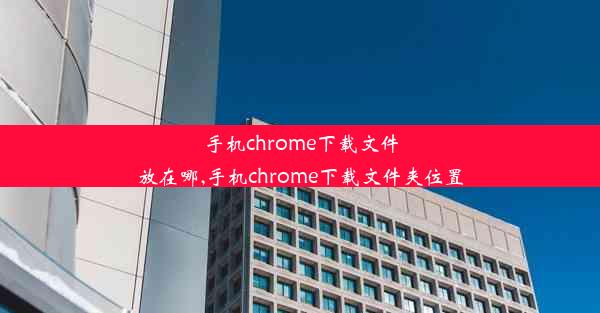 手机chrome下载文件放在哪,手机chrome下载文件夹位置