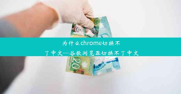 为什么chrome切换不了中文—谷歌浏览器切换不了中文