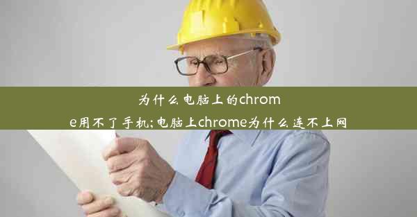 为什么电脑上的chrome用不了手机;电脑上chrome为什么连不上网