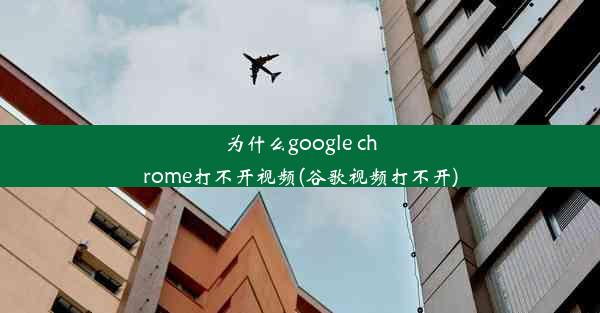 为什么google chrome打不开视频(谷歌视频打不开)