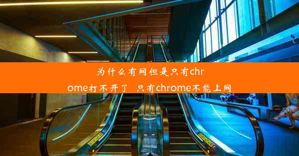 为什么有网但是只有chrome打不开了_只有chrome不能上网