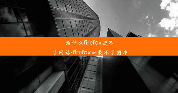 为什么firefox进不了网站-firefox加载不了图片