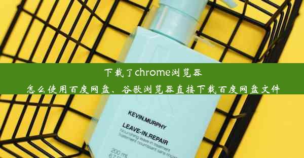 下载了chrome浏览器怎么使用百度网盘、谷歌浏览器直接下载百度网盘文件