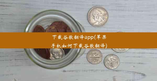 下载谷歌翻译app(苹果手机如何下载谷歌翻译)