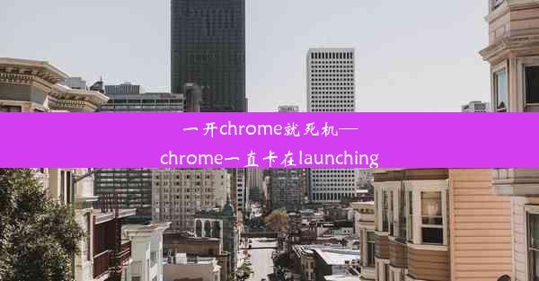 一开chrome就死机—chrome一直卡在launching