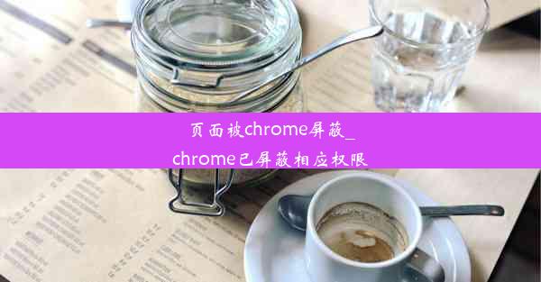 页面被chrome屏蔽_chrome已屏蔽相应权限